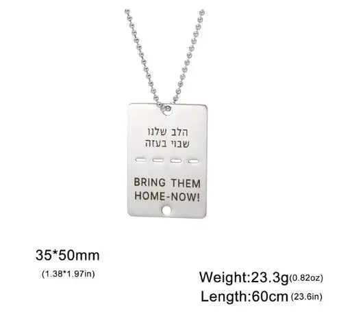 Custom Military Dog Tag - Personalized Soldier Chain