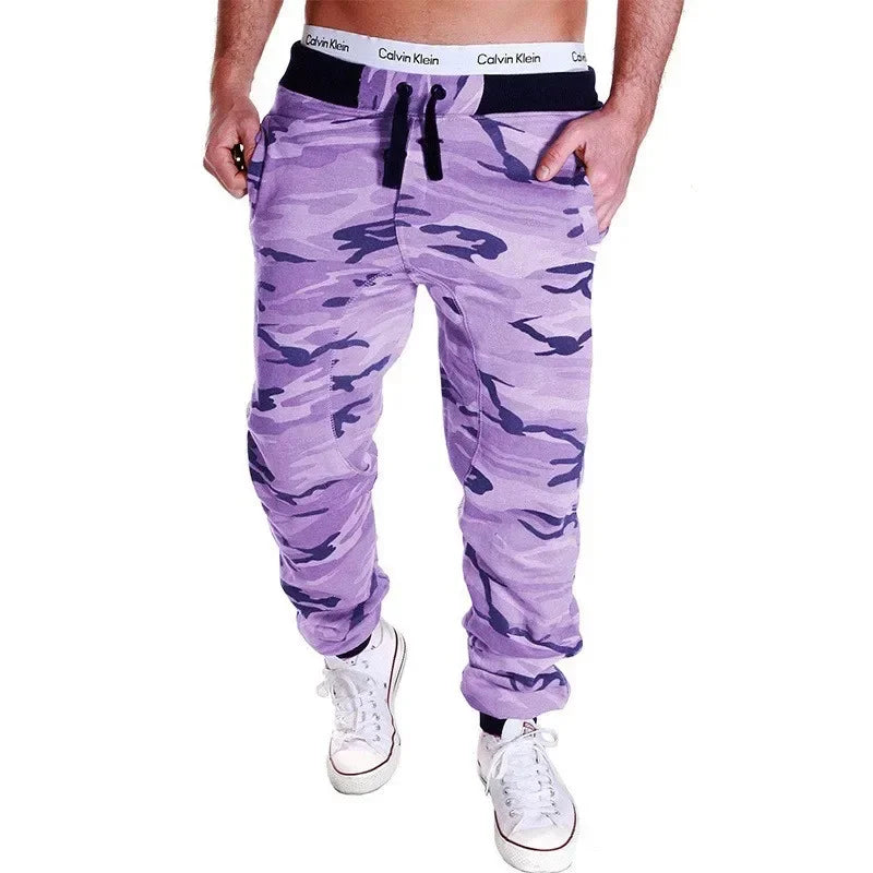 Camouflage Cargo Joggers - Loose Fit Harem