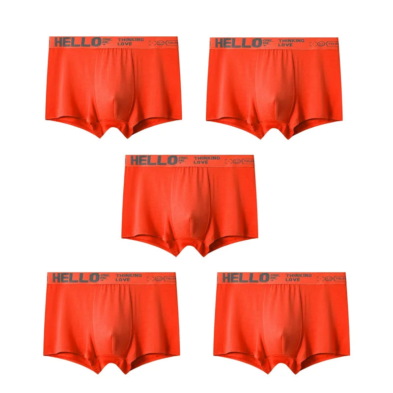 Quick-Dry Boxer Trunks - Stretchy Multi-Pack