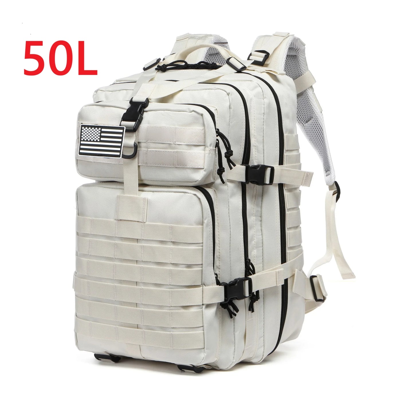 30L/50L Waterproof Tactical Backpack - Outdoor Hiking & Camping Rucksack