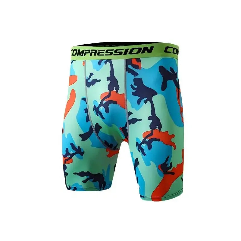 Men's Compression Shorts - Quick Dry Athletic Training Tights