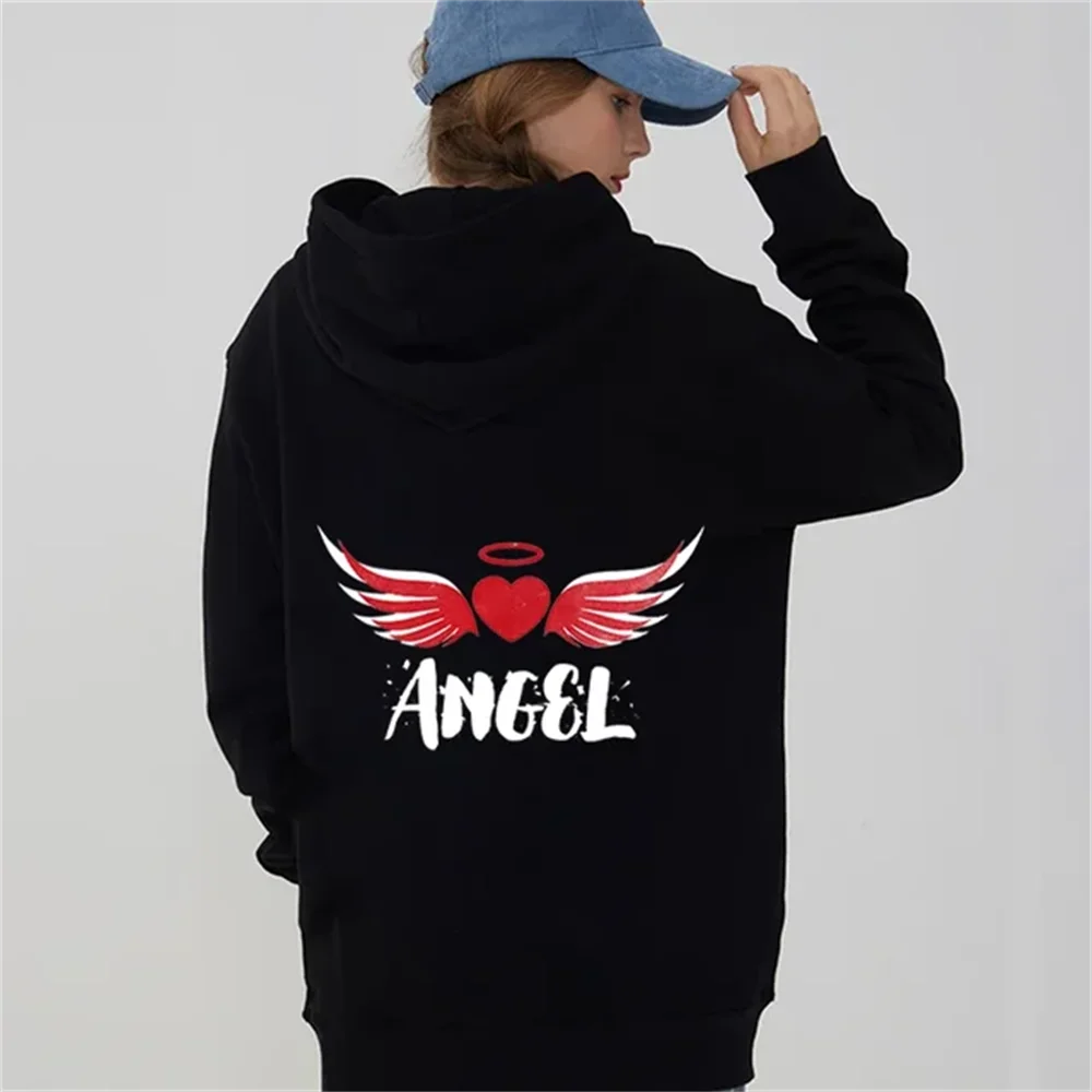 Angel Demon Hoodies - Matching Couple Set His Hers