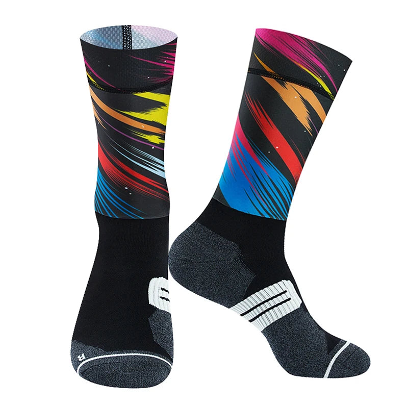 Compression Cycling Socks - Anti-Slip Racing