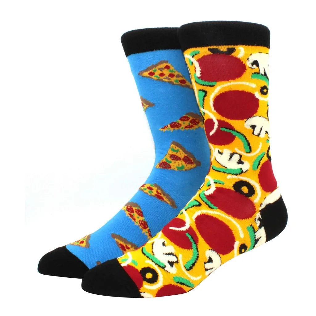 Mismatched Novelty Socks - Animal Fruit Design