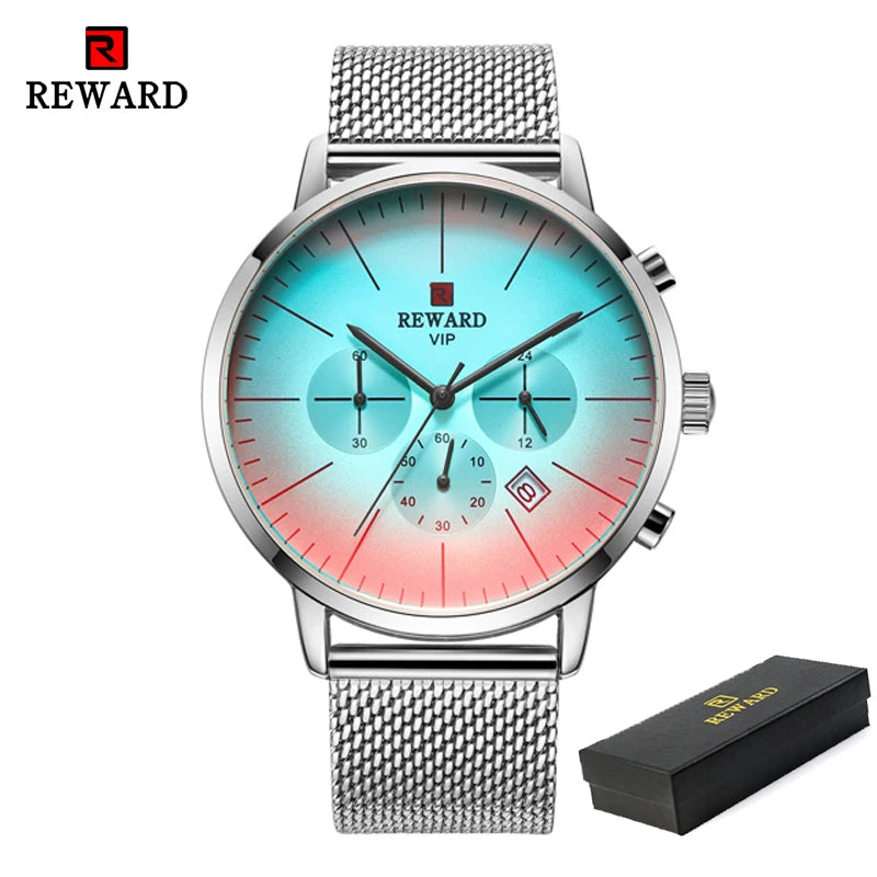 2025 Bright Glass Watch - Chronograph Luxury