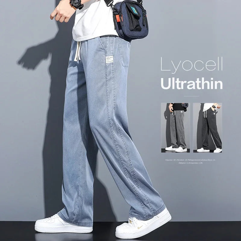 Lyocell Summer Jeans - 6 Styles Loose Fit S-5XL