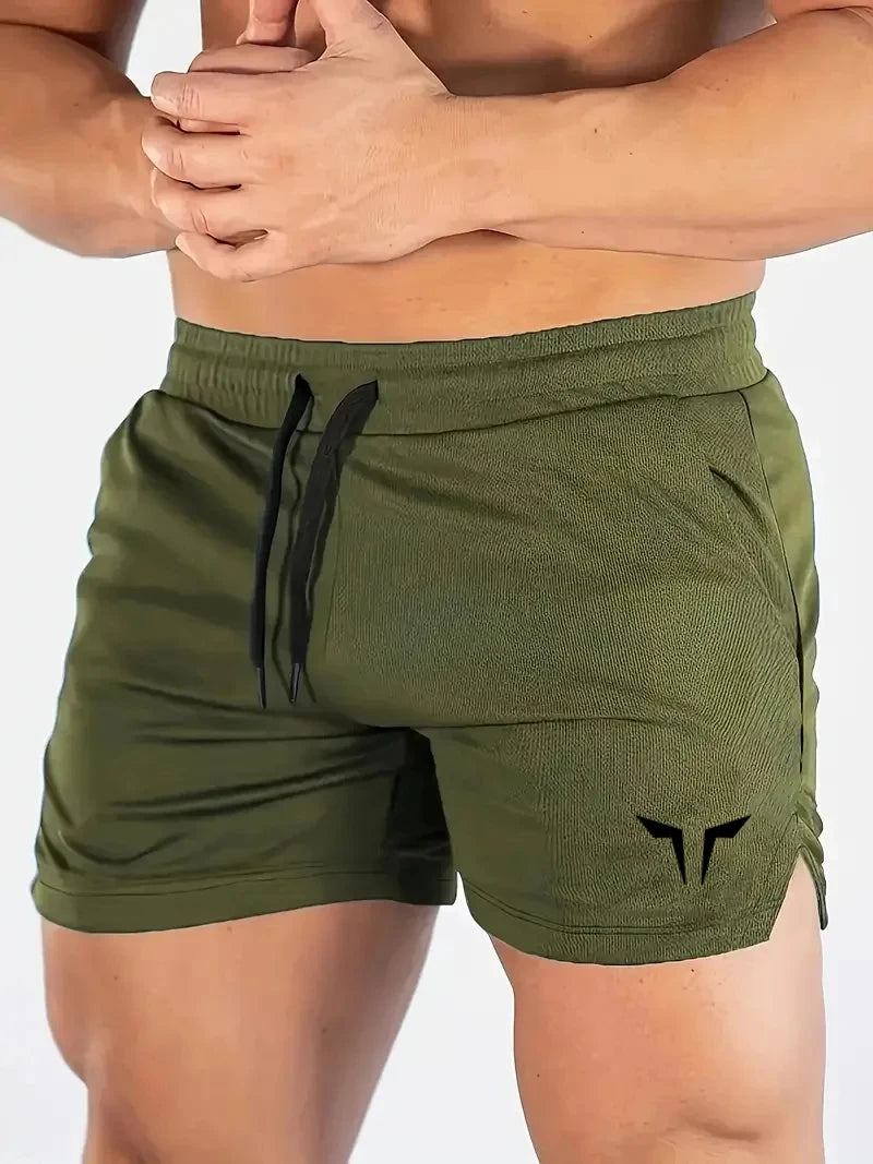 Men's Quick-Dry Athletic Gym Shorts - Breathable Running & Training Shorts
