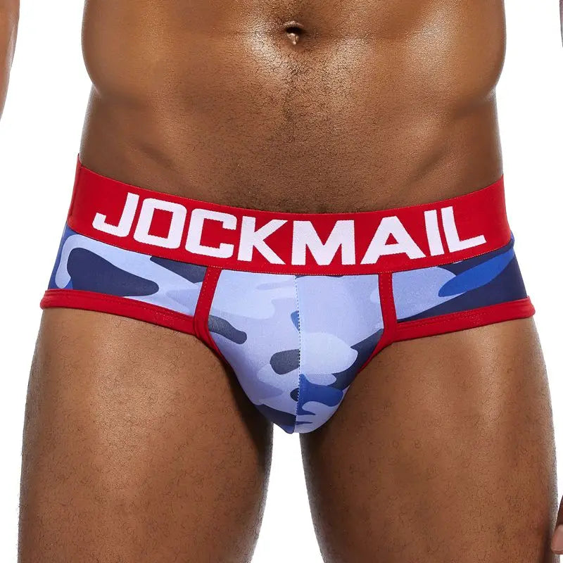 JOCKMAIL Camo U-Convex Briefs - Anatomical Support