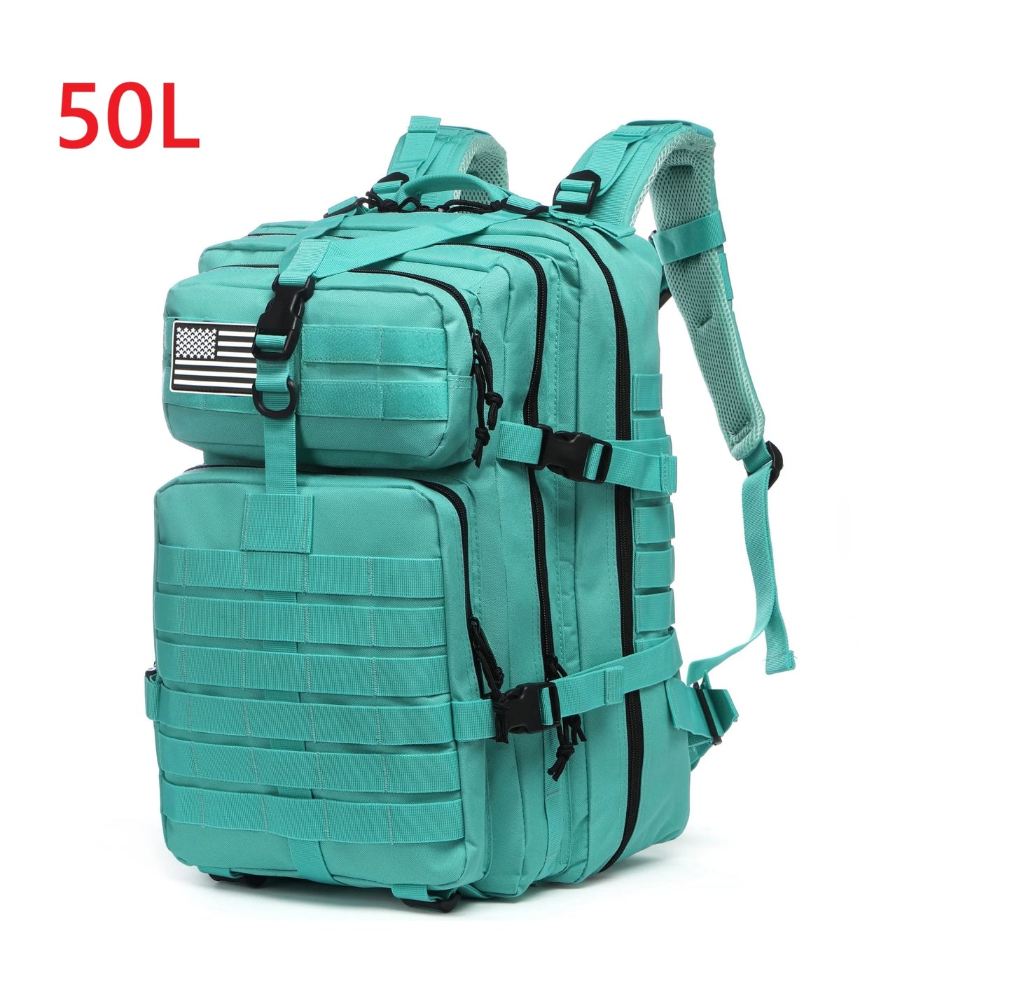 30L/50L Waterproof Tactical Backpack - Outdoor Hiking & Camping Rucksack