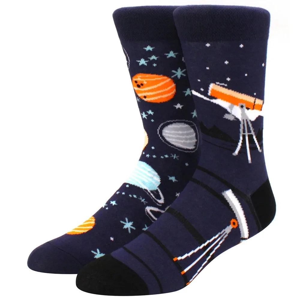 Mismatched Novelty Socks - Animal Fruit Design