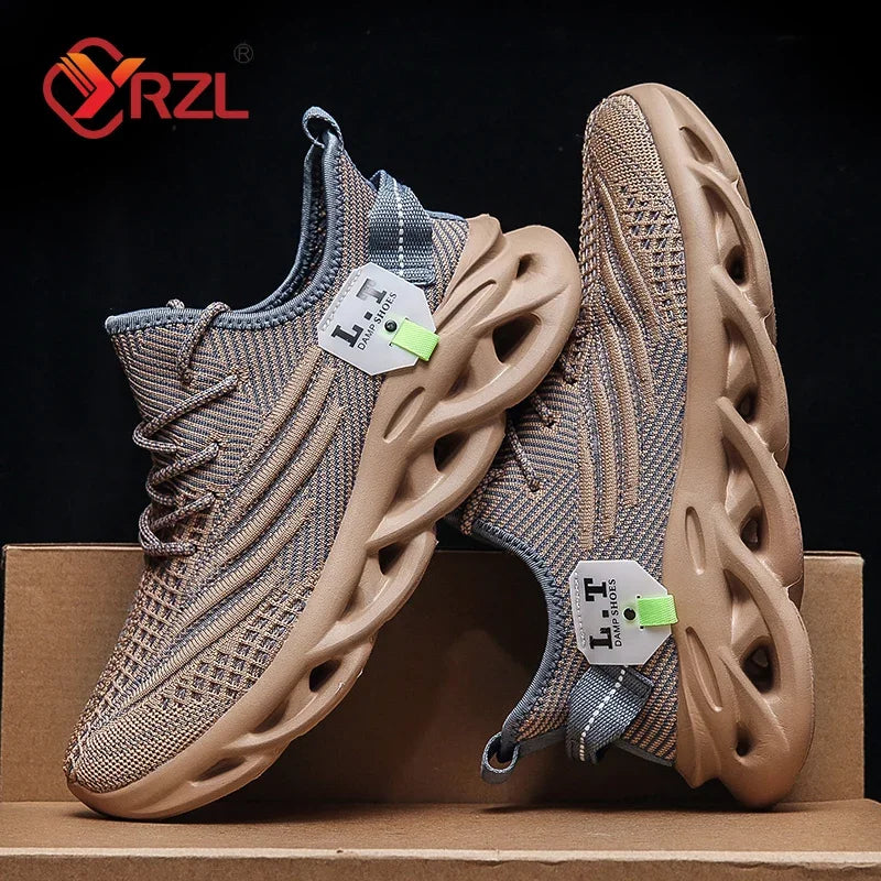 Breathable Running Shoes - Shock Absorption Sneakers