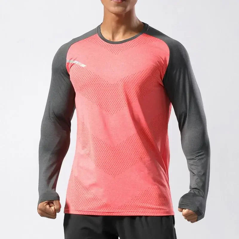 Quick-Dry Fitness Shirt - Long Sleeve Gym Top