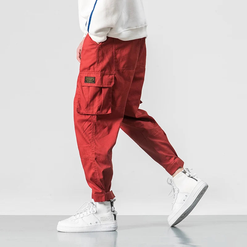 Multi-Pocket Cargo Pants - Street Punk Joggers
