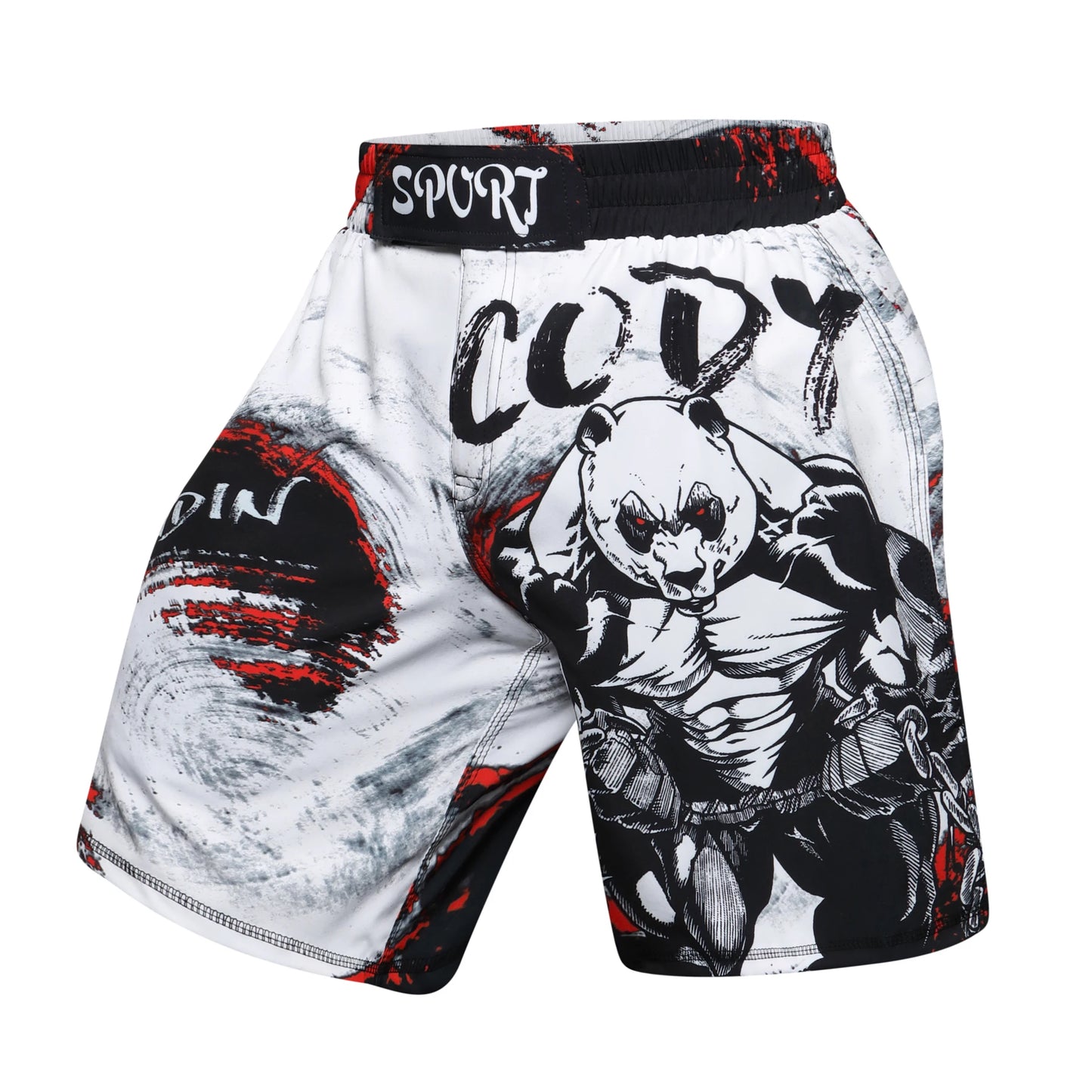Men's MMA Fight Shorts - BJJ Grappling & Muay Thai Training Shorts