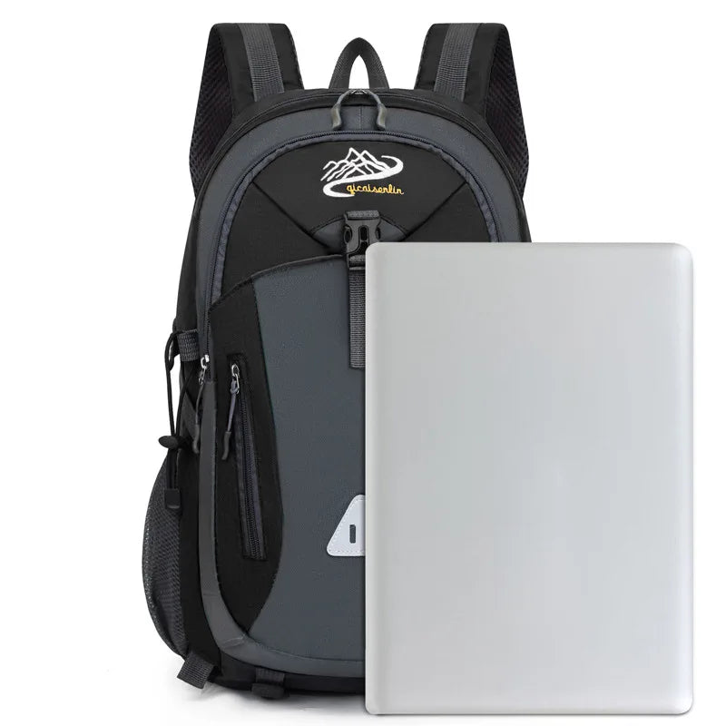 Waterproof Nylon Backpack - Men's Outdoor Hiking & Travel Rucksack