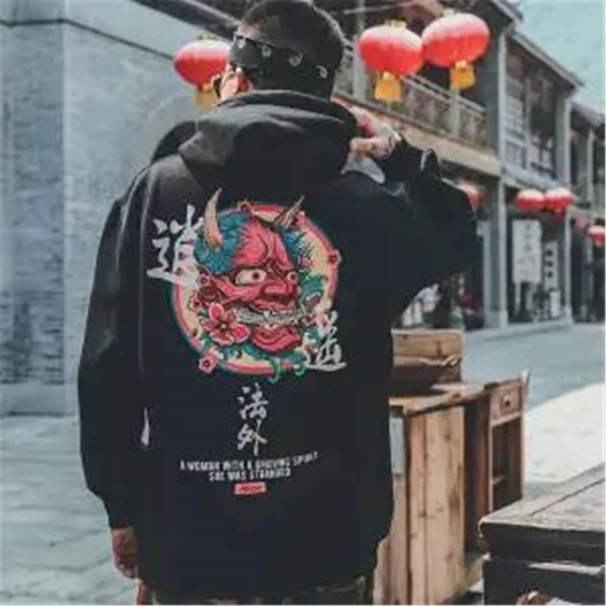 Harajuku Devil Hoodie - Japanese Hip Hop Streetwear