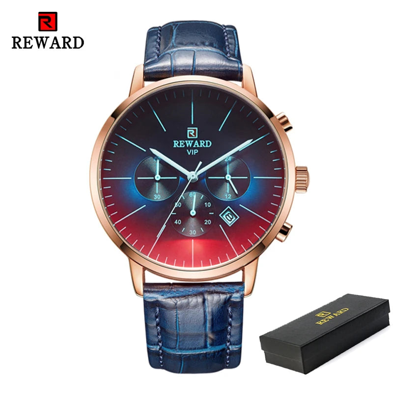 2025 Bright Glass Watch - Chronograph Luxury