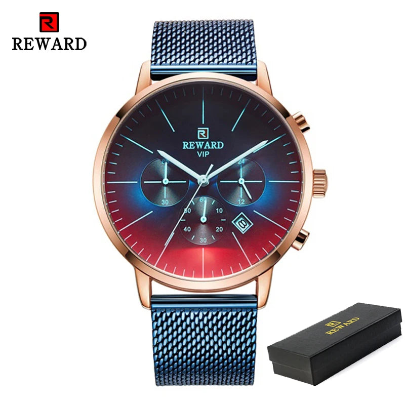 2025 Bright Glass Watch - Chronograph Luxury