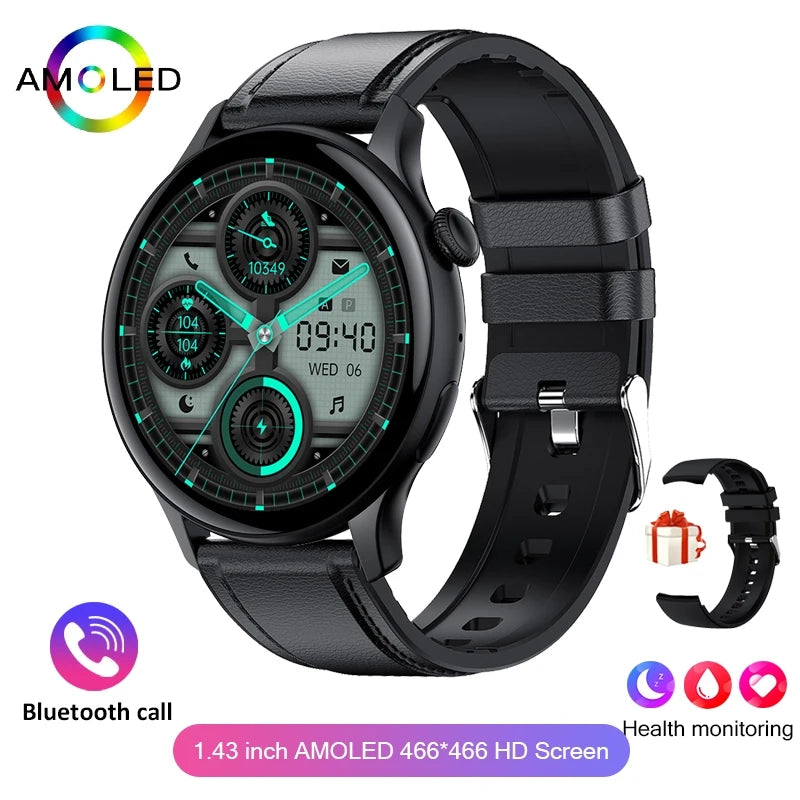 2025 NFC Smartwatch - AMOLED Always-On Display