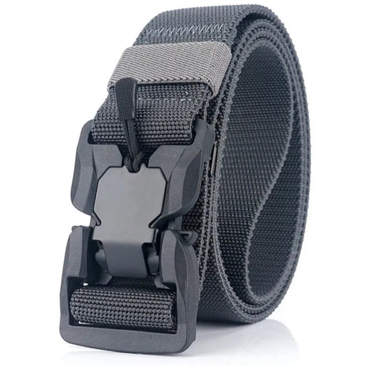 Tactical Quick Release Belt - Magnetic Buckle Nylon Sports Belt