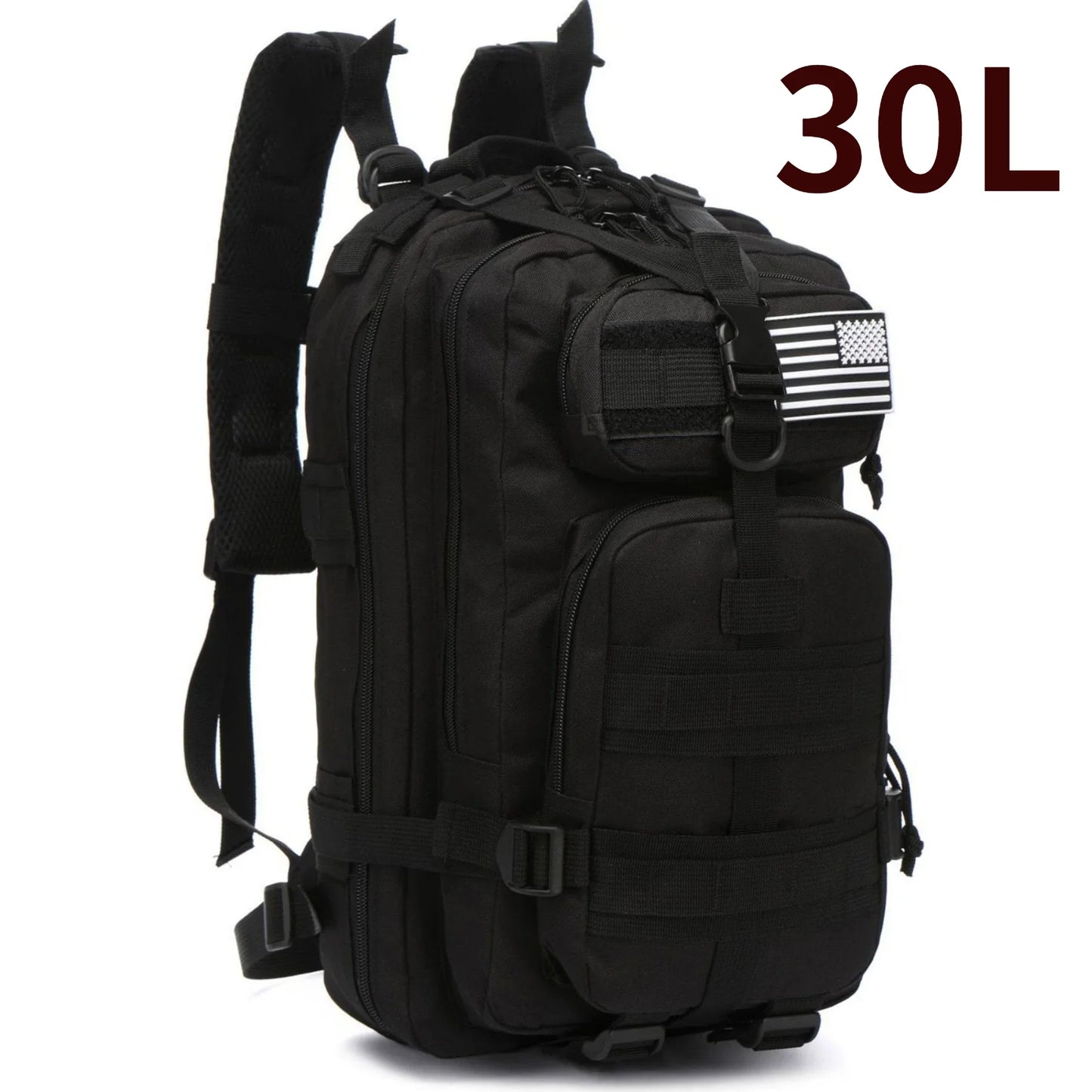 30L/50L Waterproof Tactical Backpack - Outdoor Hiking & Camping Rucksack